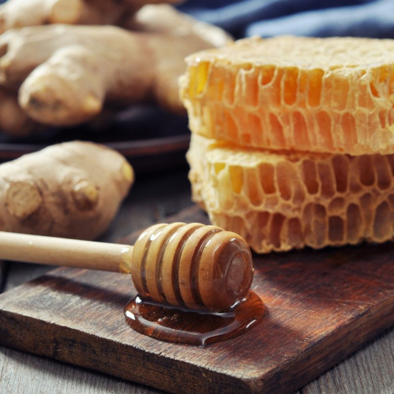 DIY Ginger Honey Scrub