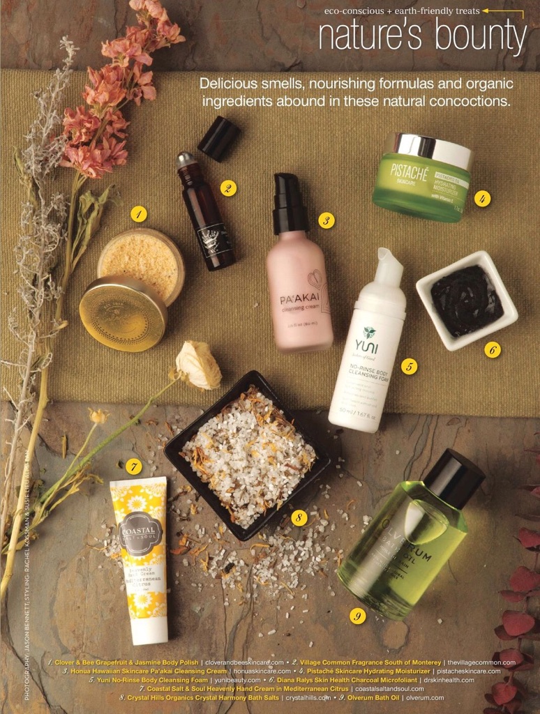 Day Spa features Crystal Hills Organics Crystal Harmony Bath Salts