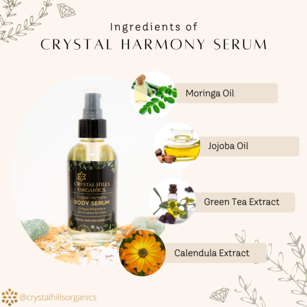 Crystal Harmony Body Serum from Crystal Hills Organics