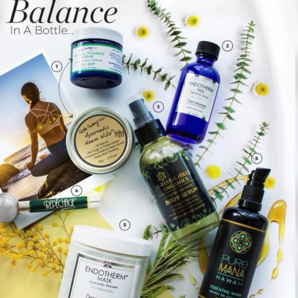 Crystal Harmony Body Serum from Crystal Hills Organics featured in Day Spa magazine