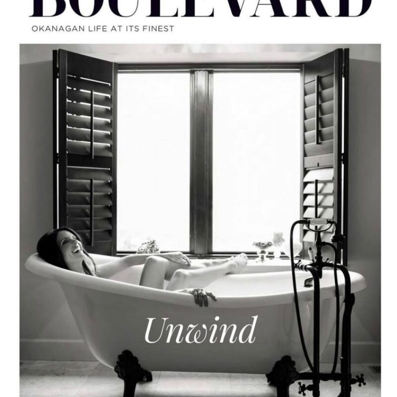 Andrea Barone cover of Boulevard Magazine
