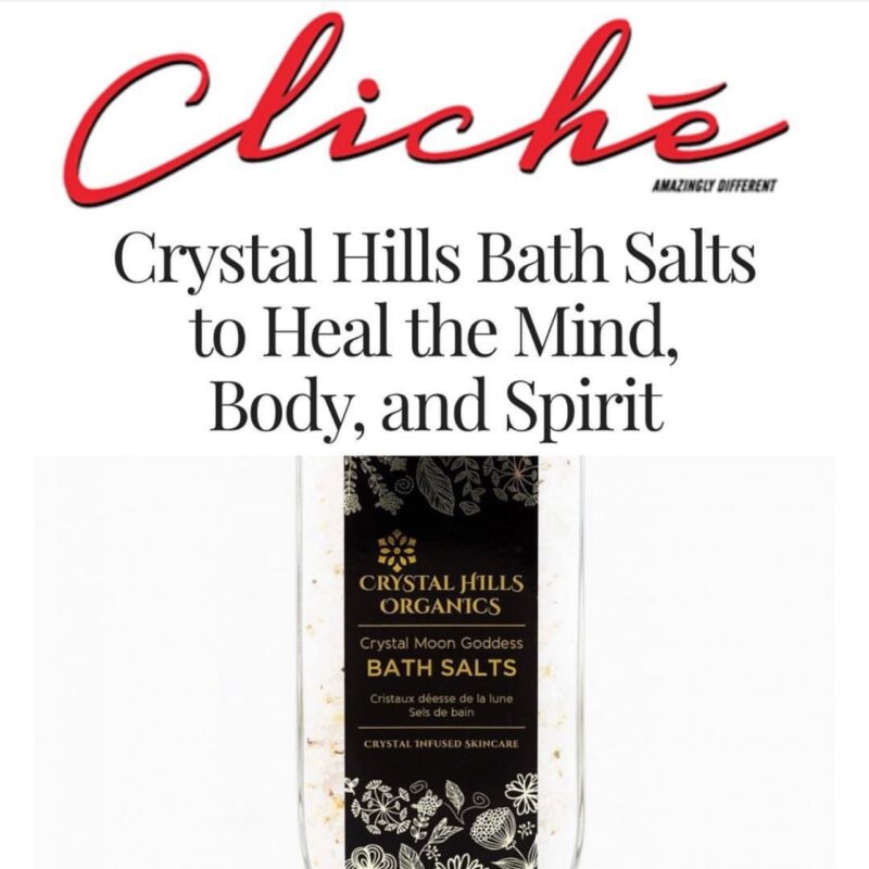 Crystal Hills Organics in Cliche Magazine